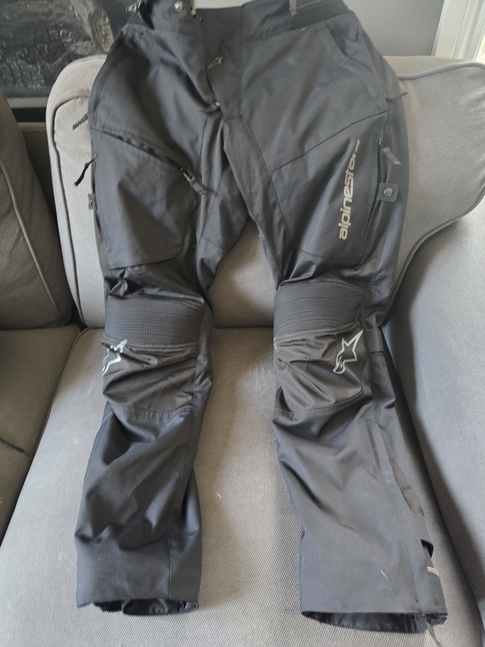 Alpinestars Black Men's Motorcycle Pants